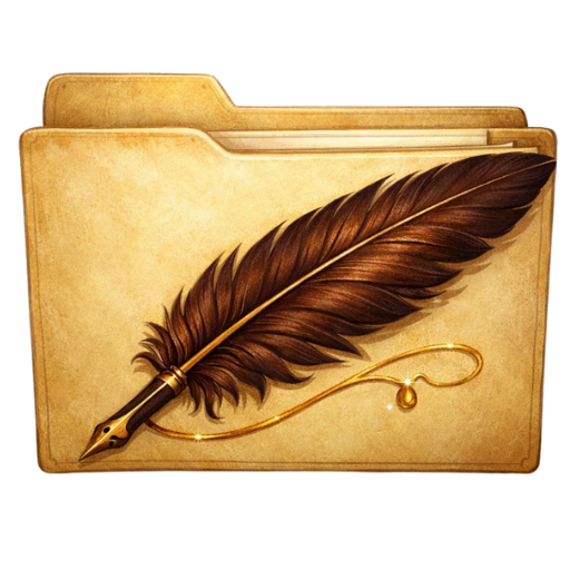 Dark Academia Themed Organizer