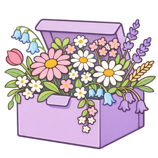 Flower Shop Themed Organizer