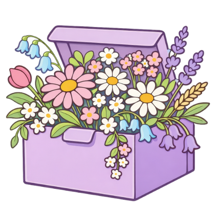 Flower Shop Themed Organizer