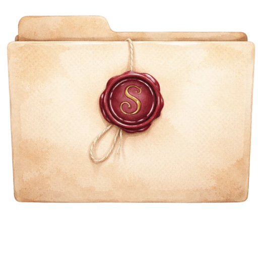 Dark Academia Themed Organizer