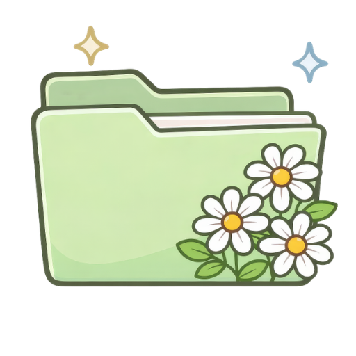 Flower Shop Themed Organizer
