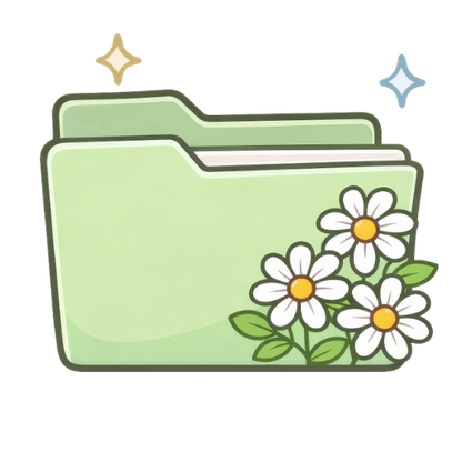 Flower Shop Themed Organizer