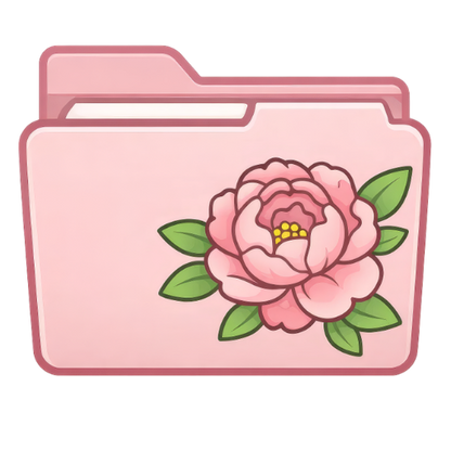 Flower Shop Themed Organizer