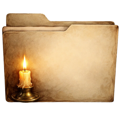 Dark Academia Themed Organizer